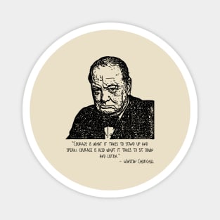 Winston Churchill Magnet